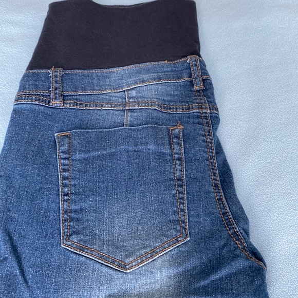 Thyme Maternity Cropped Jeans size S - Picture 15 of 15